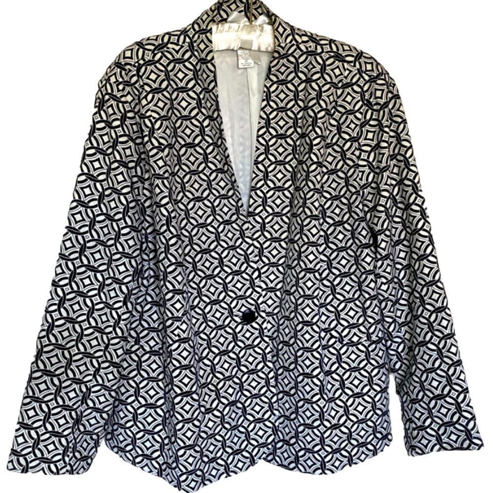 Vintage Silk Blazer